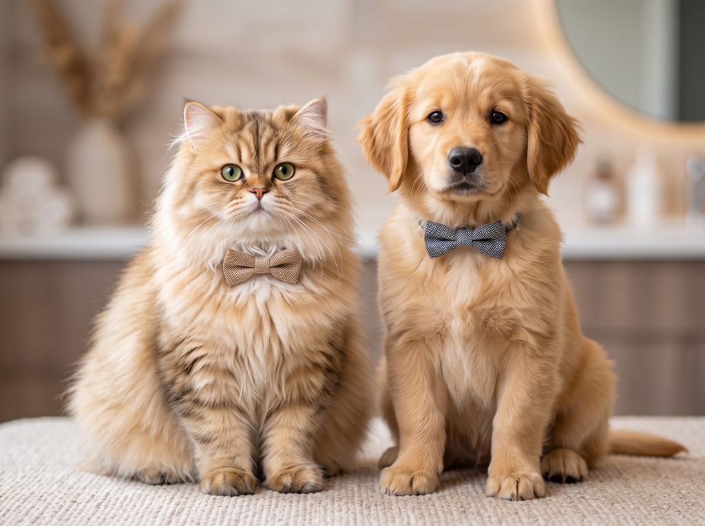 Full pet spa package and custom grooming session